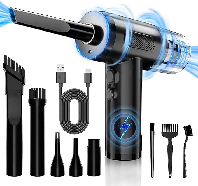 Wireless Portable Handheld Car Vacuum Cleaner – Rechargeable, Cordless, Multipurpose for Car & Home (Copy)