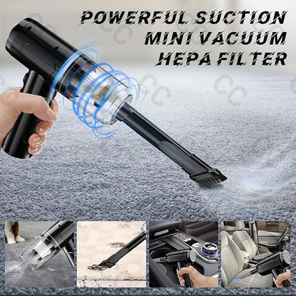 Wireless Portable Handheld Car Vacuum Cleaner – Rechargeable, Cordless, Multipurpose for Car & Home (Copy)